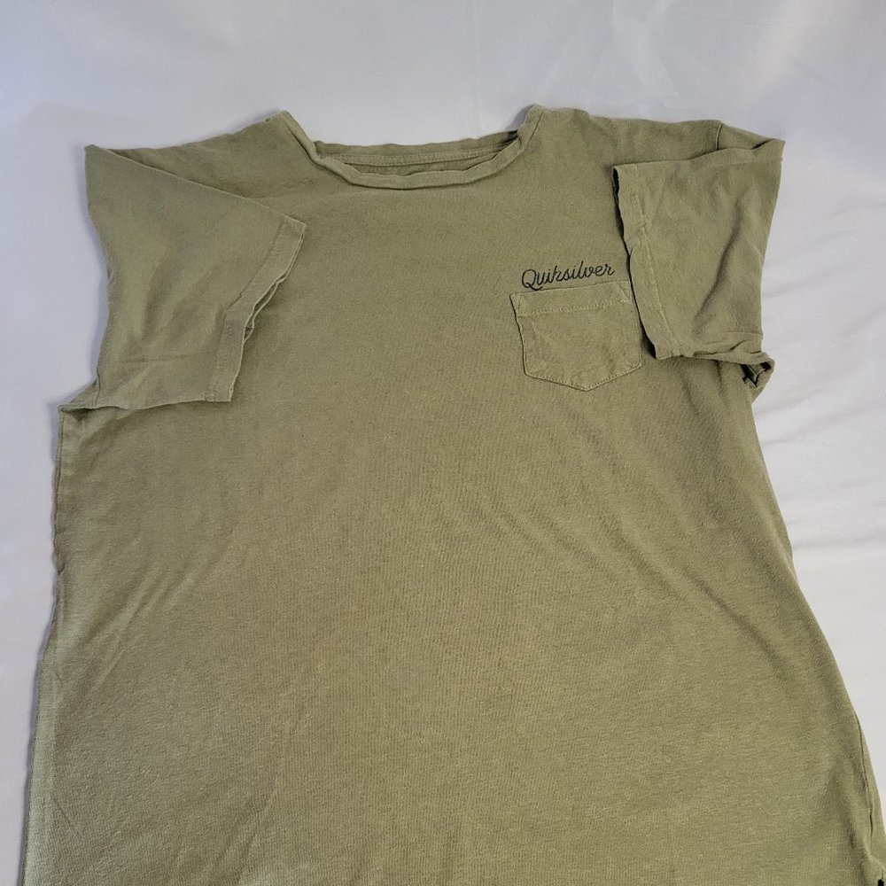 Quicksilver Single Front Pocket Mens T-shirt (Size M)